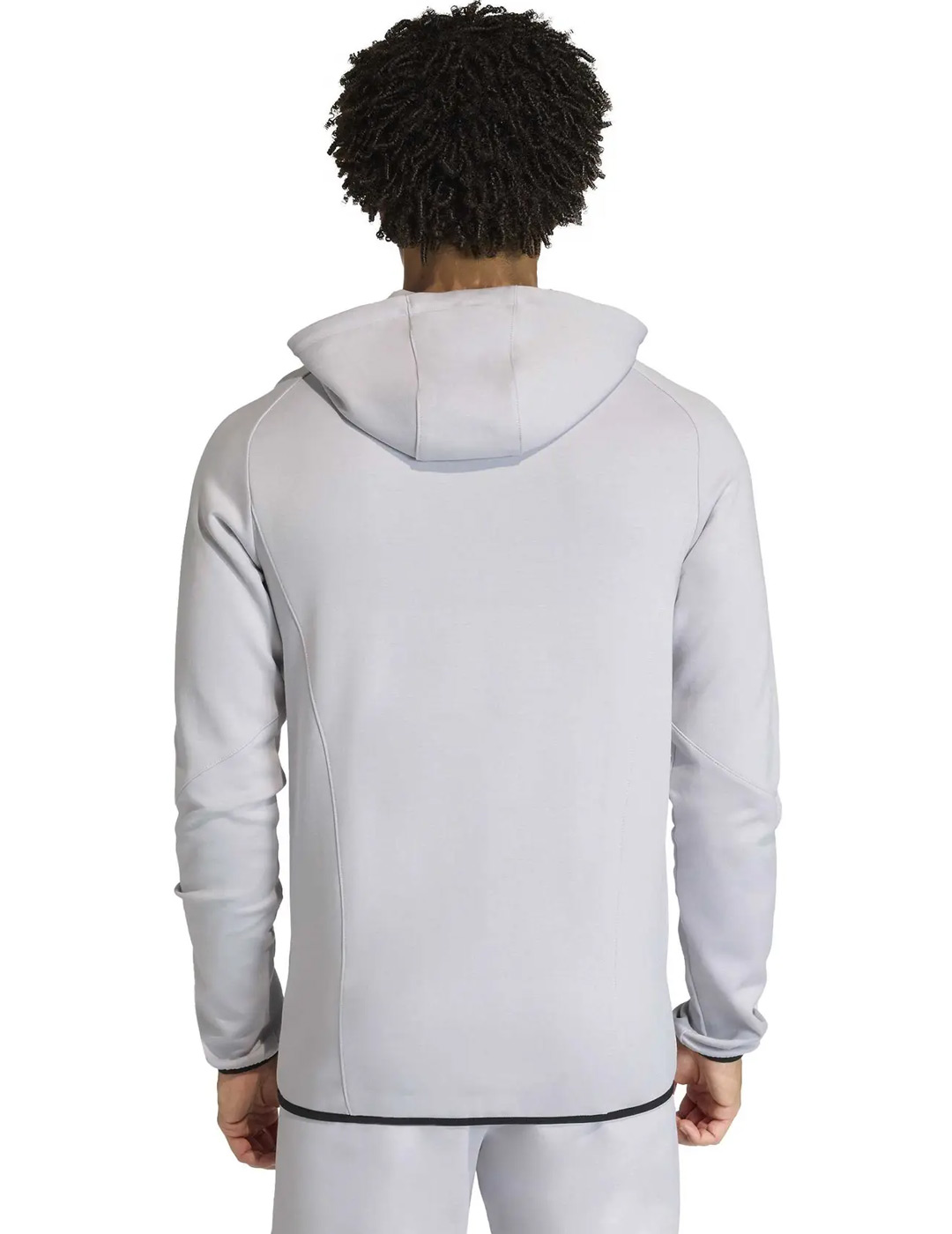 chaqueta hombre con capucha adidas TT SW , gris