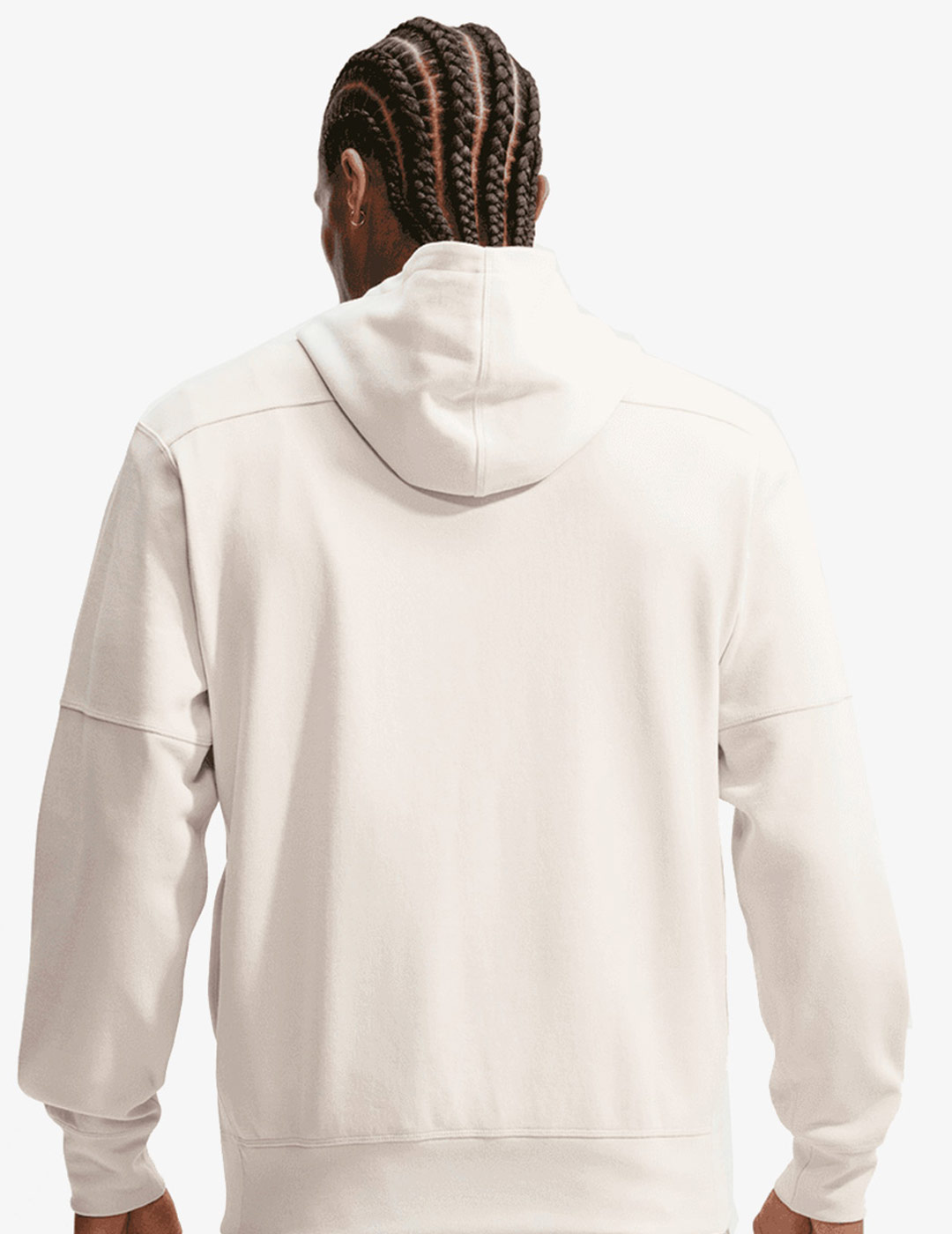 sudadera de capucha hombre nike VARSITY, beige