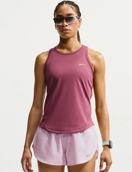camiseta asas mujer nike  TEMPO  DRI-FIT RUNNING, rosa