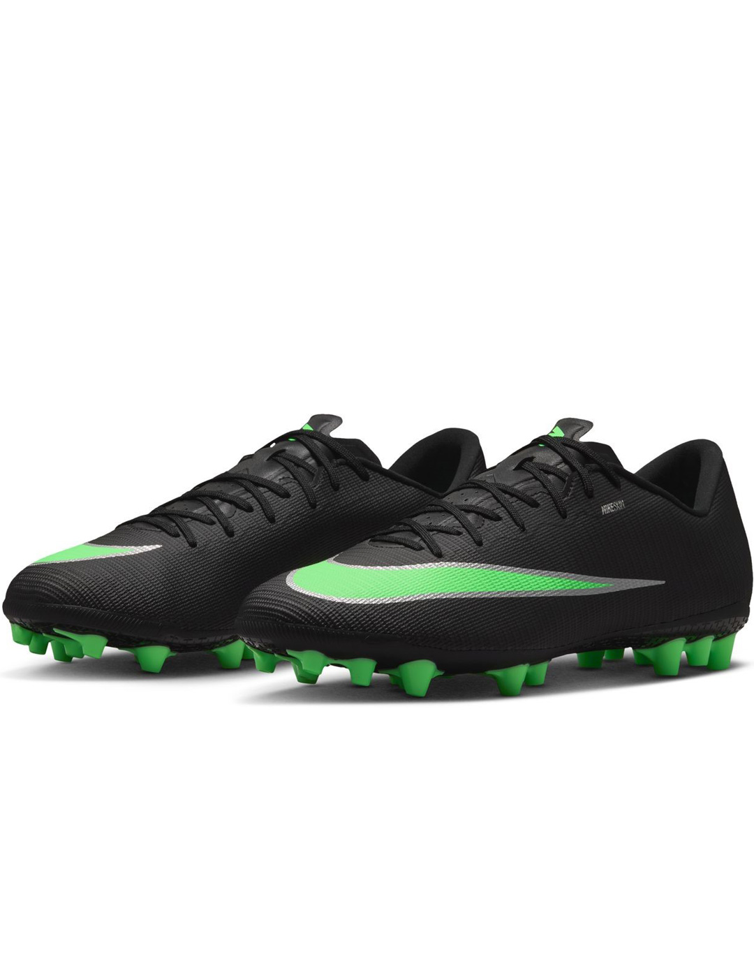 bota de fútbol nike VAPOR 17 ACADEMY AG, negro/verde