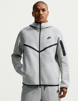 chaqueta hombre nike TECH MEN'S FULL-ZIP, gris