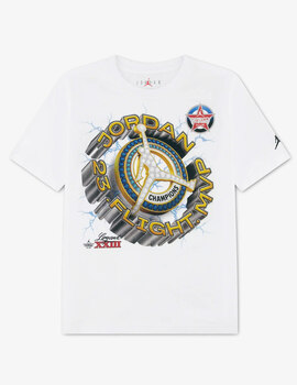 camiseta manga corta Jordan jr. Medallion, blanco