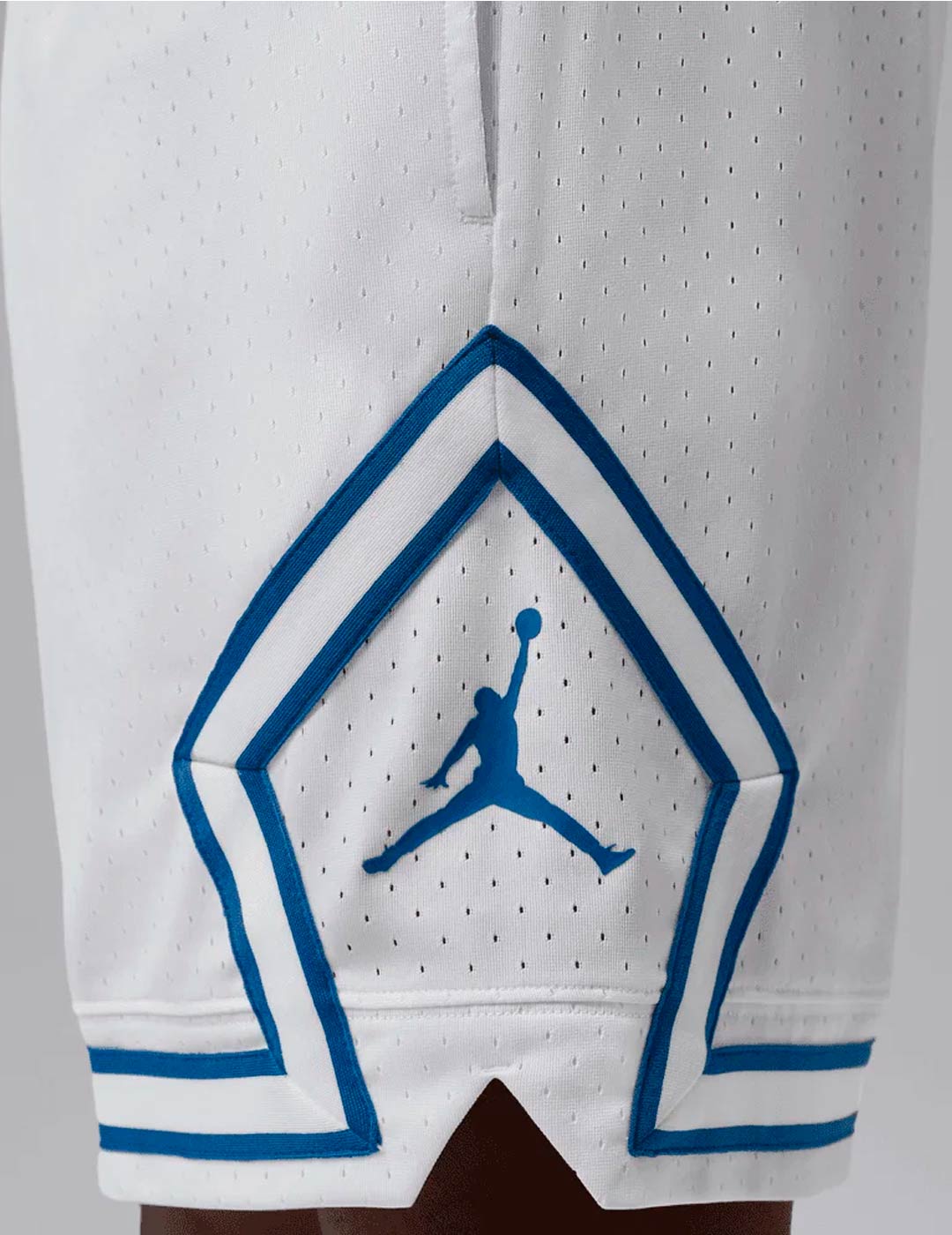 short hombre JORDAN SPORT diamond, blanco/azul