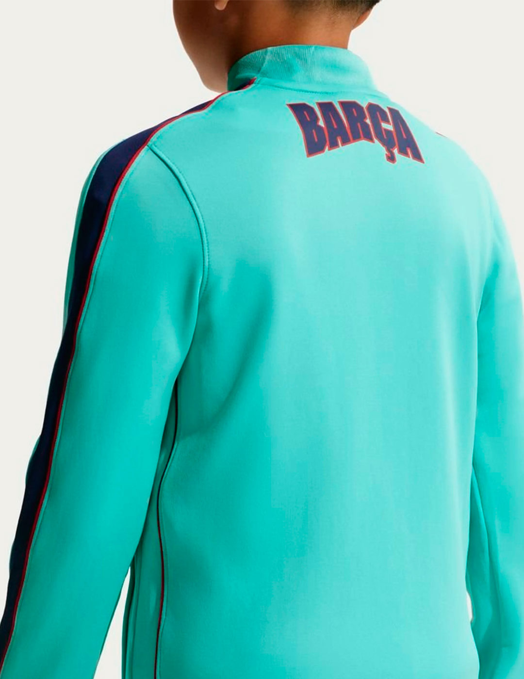 chandal FC Barcelona junior, turquesa/marino