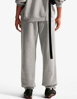 pantalón oversize mujer nike STUDIO FLEECE , gris