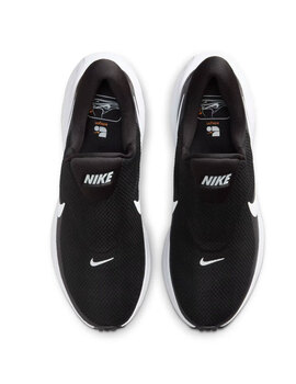 zapatilla hombre  nike sin cordon nike REVOLUTION 8 EASYON , negro/blanco