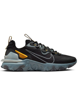 zapatilla hombre NIKE REACT VISION, negro/gris/amarillo