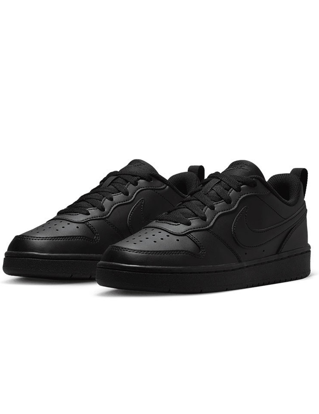 zapatilla junior nike  COURT BOROUGH, negro