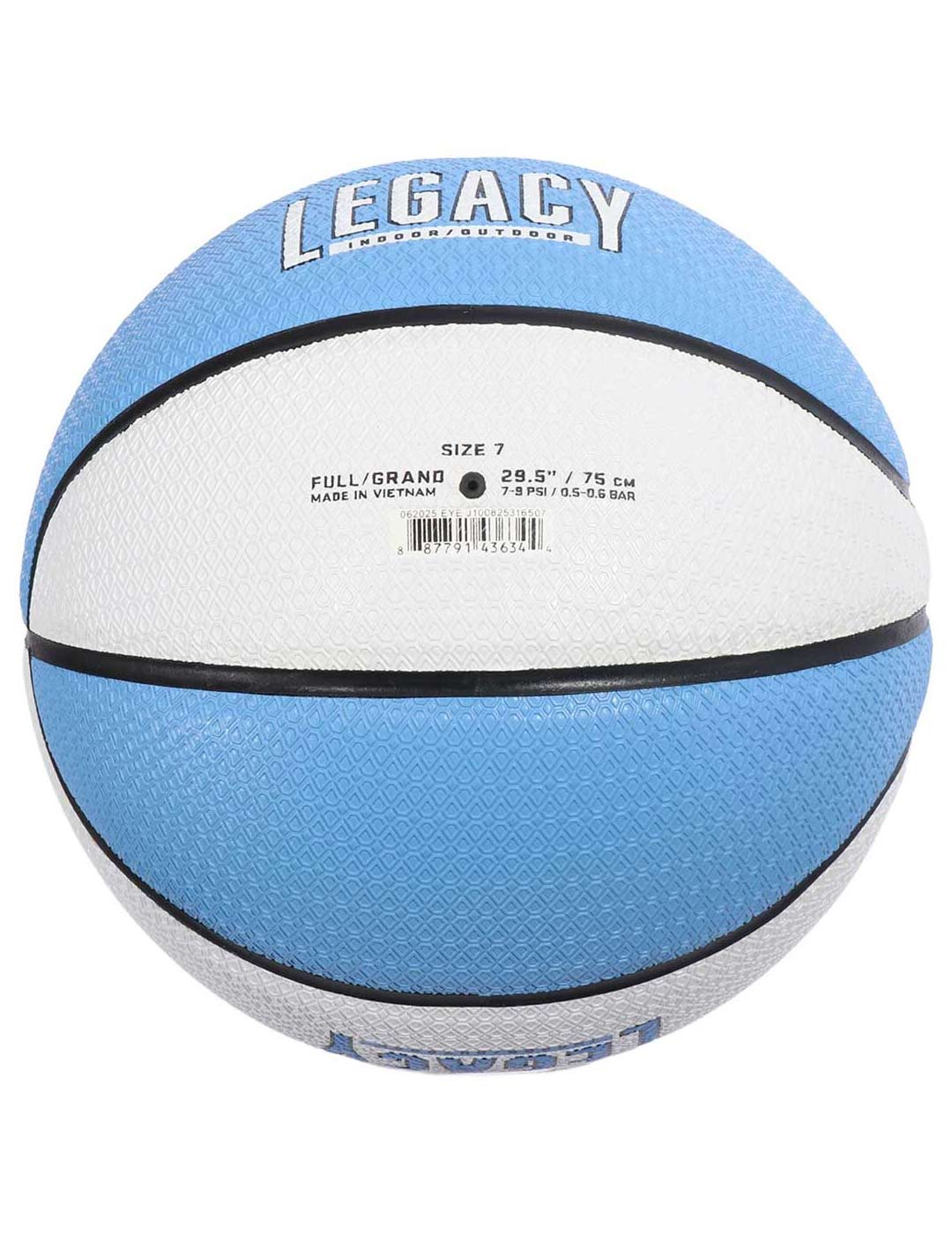 balón baloncesto 7 JORDAN LEGACY 2.0 8P, blanco