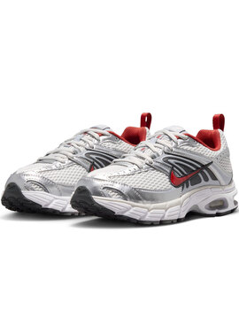 zapatilla junior nike  AIR MAX MOTO 2K , blanco/gris/rojo