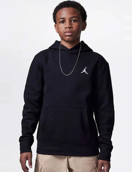 sudadera Jordan junior capucha BROOKLYN FLC, negro