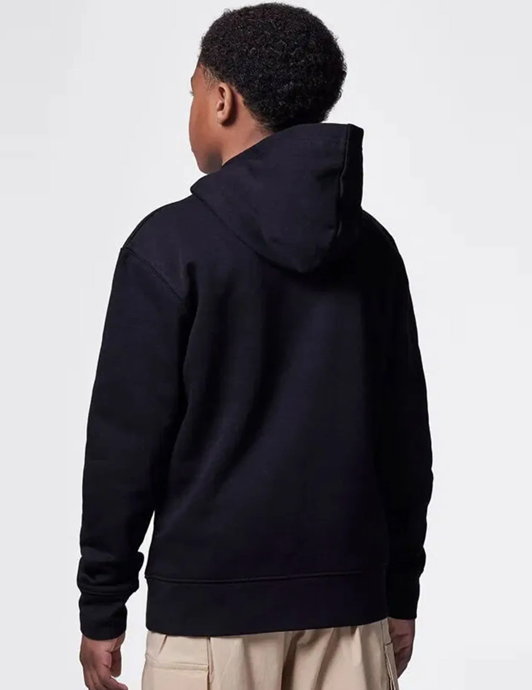 sudadera Jordan junior capucha BROOKLYN FLC, negro