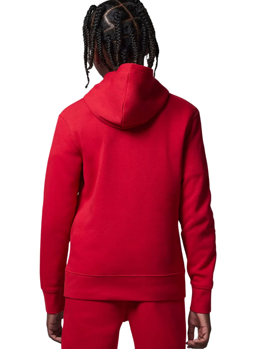 sudadera capucha  Jordan junior BROOKLYN , rojo