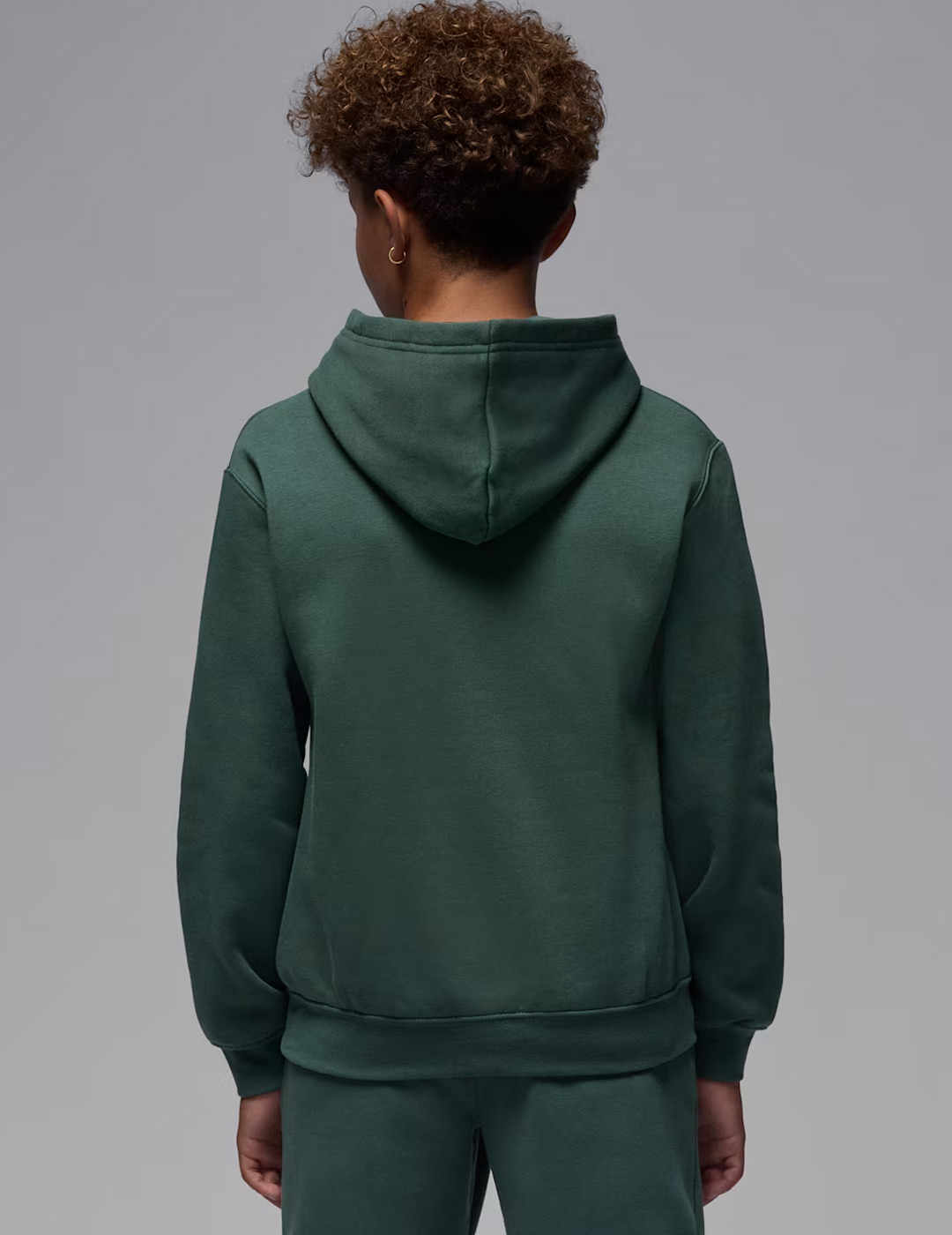 sudadera Jordan junior capucha BROOKLYN FLC verde