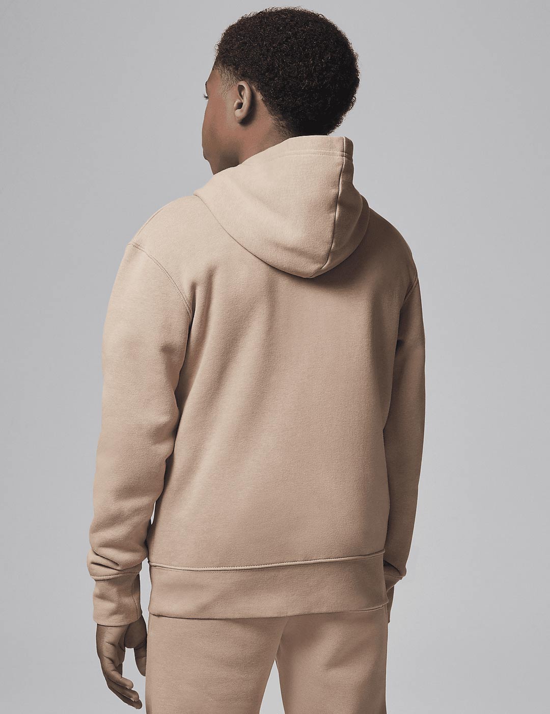 sudadera Jordan junior capucha BROOKLYN FLC, beige