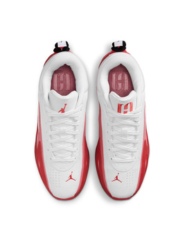 zapatilla baloncesto mujer JORDAN HEIR SERIES 2 , blanco/rojo