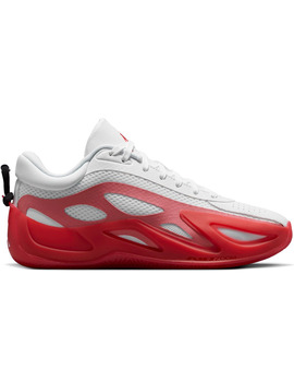 zapatilla baloncesto mujer JORDAN HEIR SERIES 2 , blanco/rojo