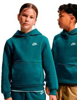 sudadera con capucha  junior nike  SPORTSWEAR CLUB, verde