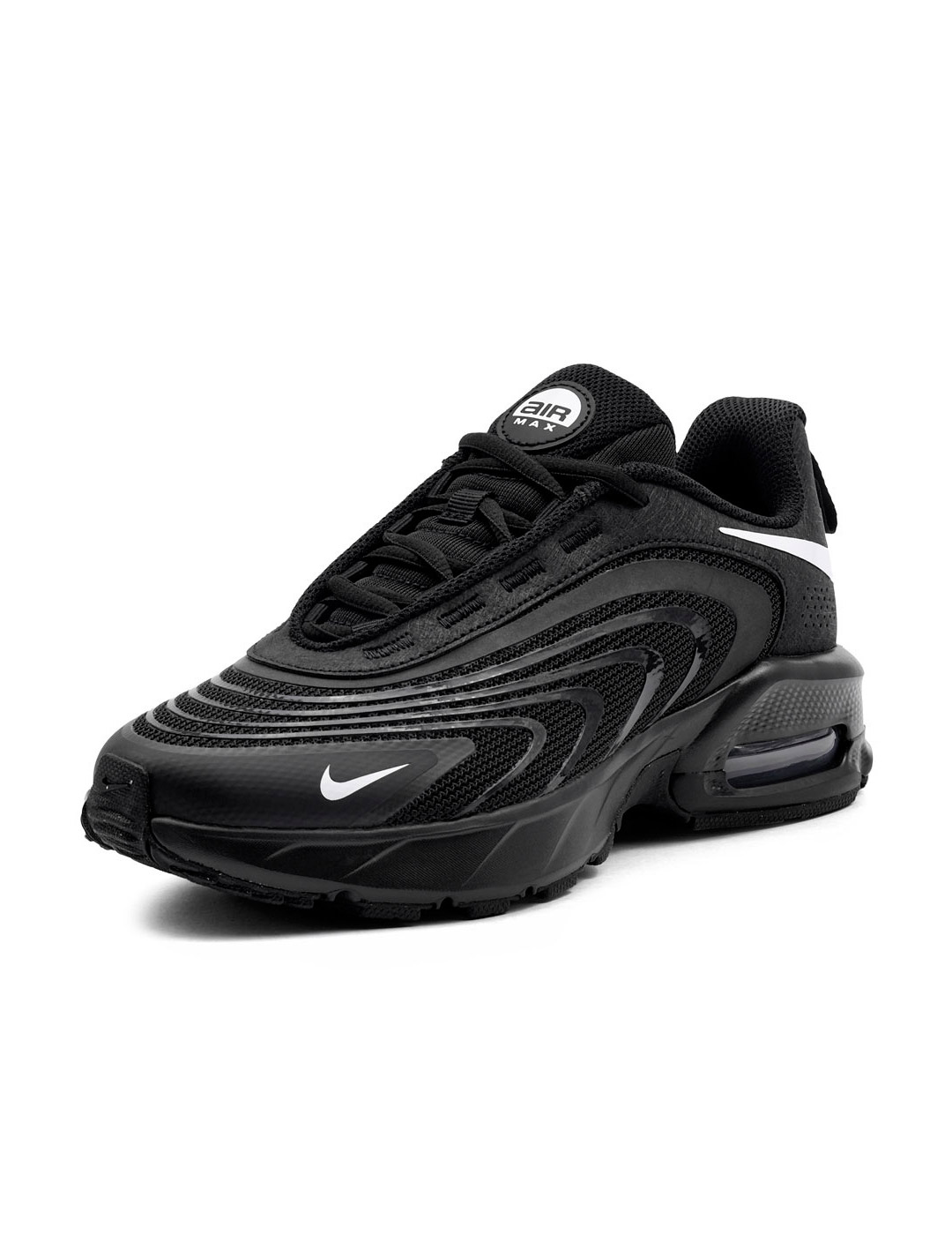 zapatilla junior nike  AIR MAX FIRE, negro/blanco