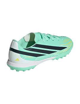bota de futbol junior TURF F50 HYPERFAST CLUB, verde