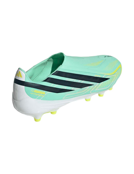 bota de fútbol adidas F50 sin cordón LEAGUE LL AG, verde