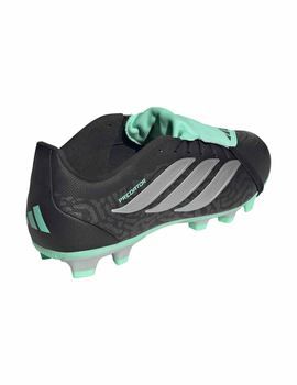 bota de fútbol adidas PREDATOR CLUB FT FG/MG, negro/verde