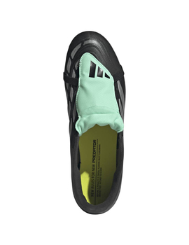 bota de fútbol adidas PREDATOR CLUB FT FG/MG, negro/verde