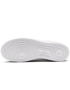 zapatilla mujer  AIR FORCE 1 '07, blanco/oro
