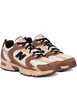 zapatilla new balcance njurio NB  530, beige/marrón