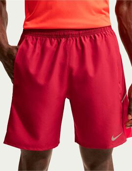 short nike hombre nike  MILER 7", rojo