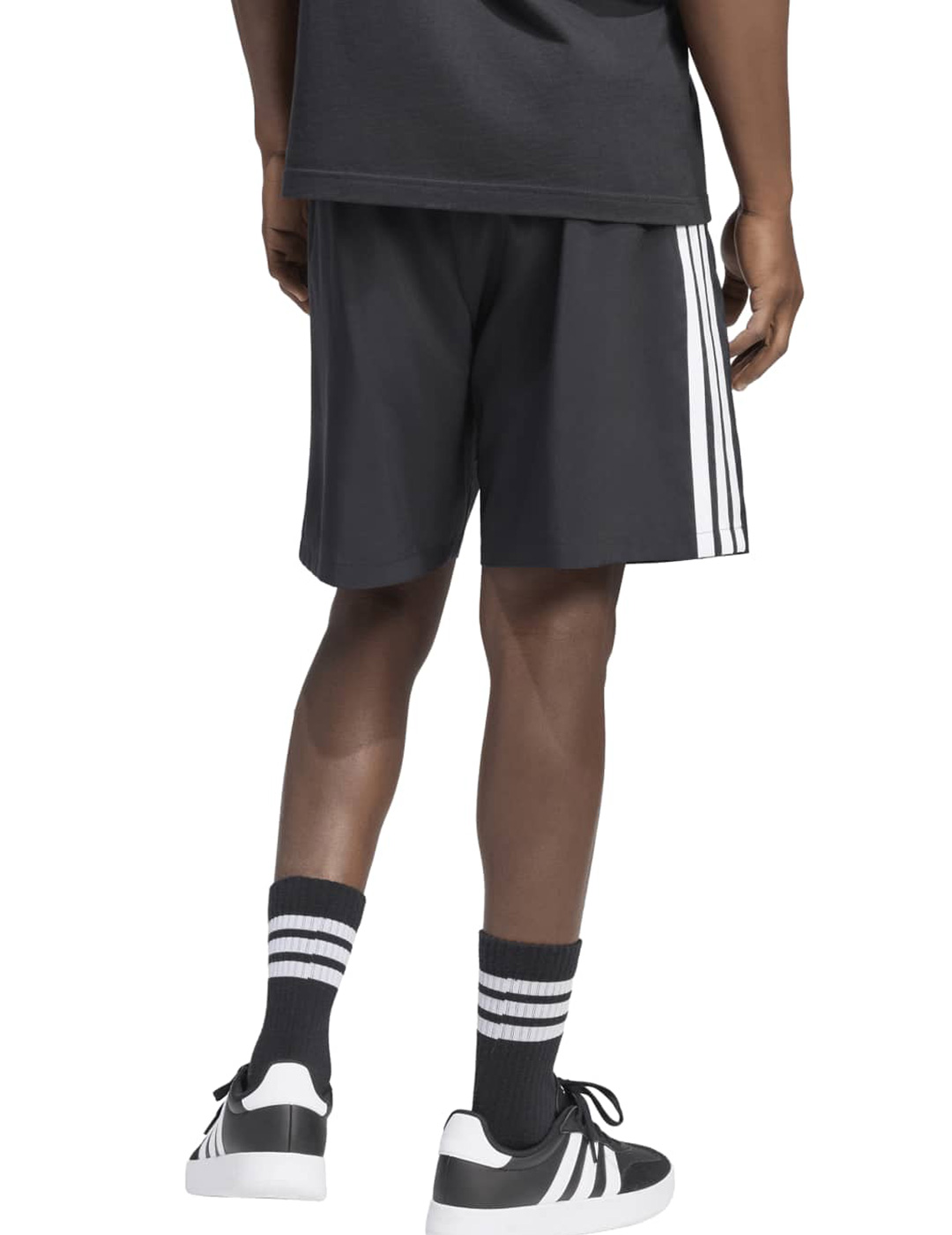 short hombre adidas  3S CHELSEA B7, negro/blanco