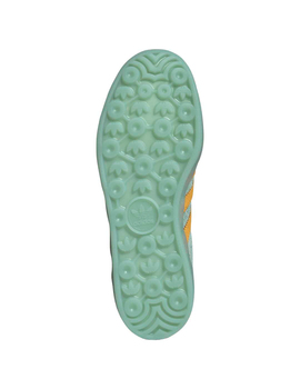 zapatilla adidas mujer GAZELLE INDOOR W, verde/amarillo