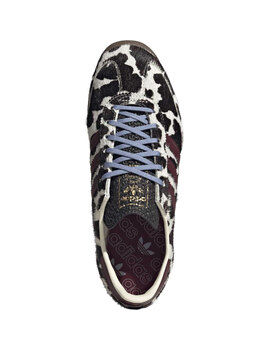 zapatilla mujer adidas originals animal print SL 72 OG W, blanco/negro