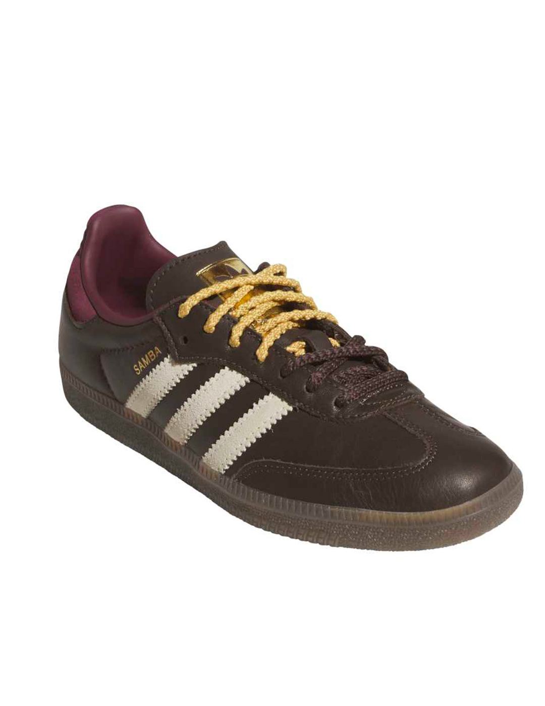 zapatilla mujer adidas originals SAMBA OG W, marrón/beige