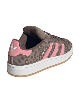 zapatilla adidas originals junior animal print CAMPUS 00S J, marró/rosa