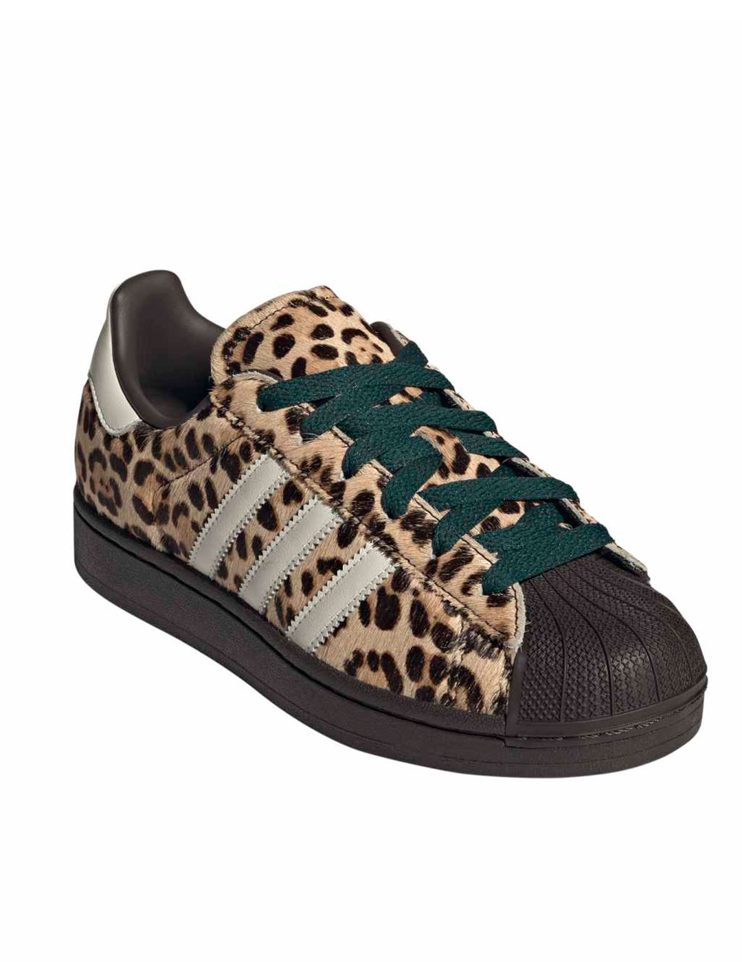 zapatilla animal print mujer adidas SUPERSTAR II W, leopardo
