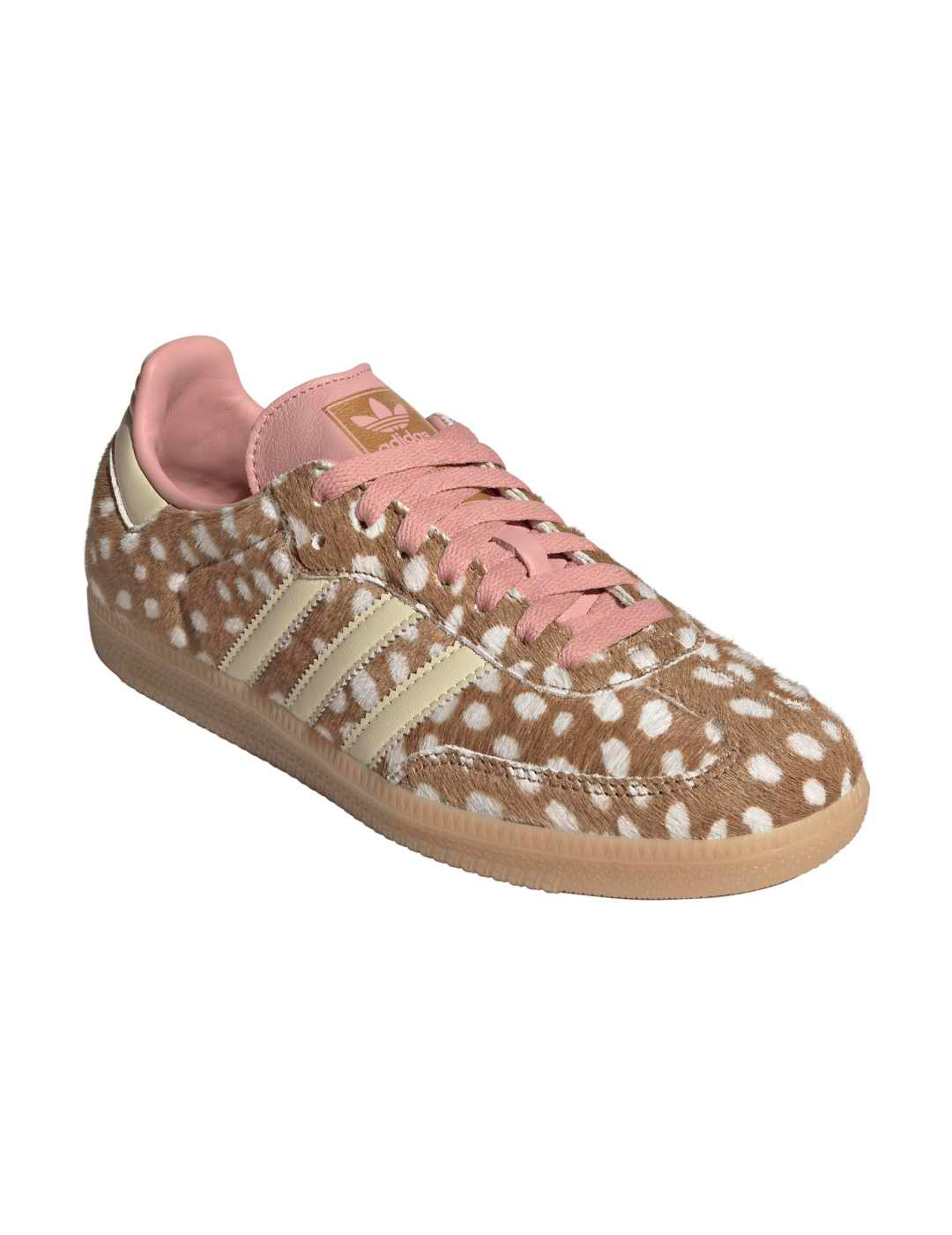 zapatilla mujer adidas lunares SAMBA OG W, tostado/rosa