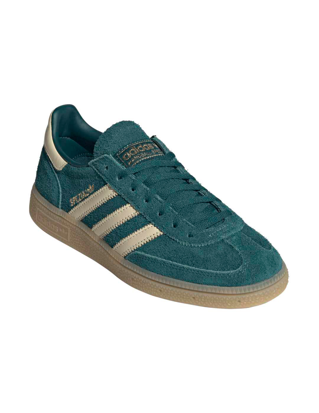 zapatillas mujera adidas originals HANDBALL SPEZIAL W, verde/crema