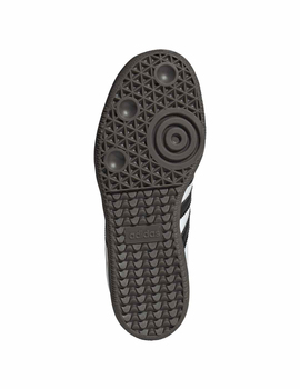 zapatilla junior adidas origianls SAMBA OG J, blanco/negro