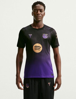 camiseta fútbol hombre FC Barcelona away, morado