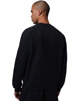 sudadera hombre cuello redondo Jordan, negro