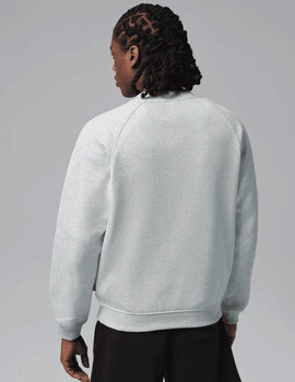 sudadera hombre cuello redondo Jordan, gris