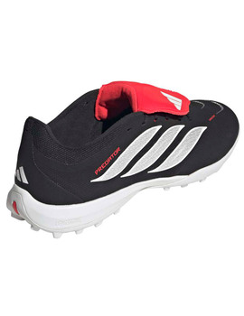 bota de fútbol PREDATOR LEAGUE FT TURF , negro/blanco/rojo