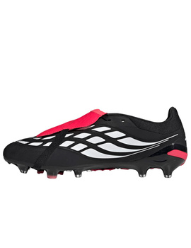 bota de fútbol adidas PREDATOR PRO FT AG, negro/blanco/rojo