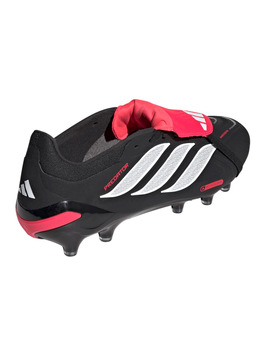 bota de fútbol adidas PREDATOR PRO FT AG, negro/blanco/rojo