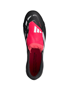 bota de fútbol adidas PREDATOR PRO FT AG, negro/blanco/rojo