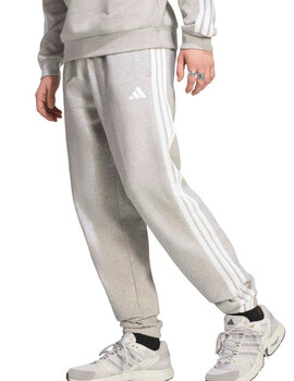 pantalón de chandal adidas hombre, gris/blanco