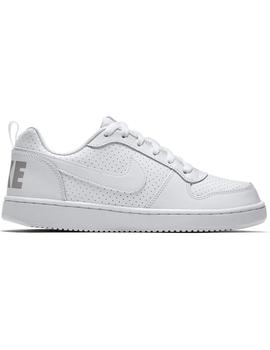 ZAPATILLA NIKE COURT BOROUGH LOW JUNIOR BLANCO