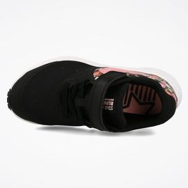 ZAPATILLA NIKE STAR RUNNER 2 VF (PSV) NEGRO/FLORES