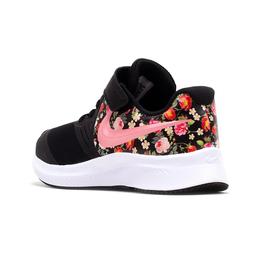 ZAPATILLA NIKE STAR RUNNER 2 VF (PSV) NEGRO/FLORES